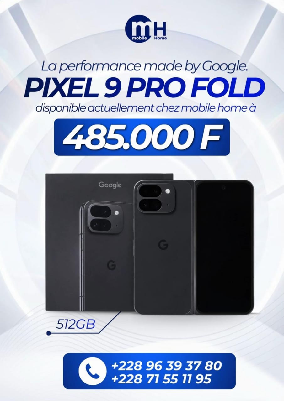 Google Pixel 9 Pro Fold — promotion Mobile Home Togo 228
