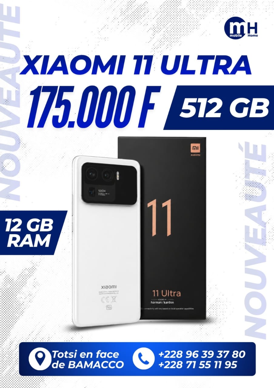 Xiaomi Xiaomi 11 Ultra — promotion Mobile Home Togo 228