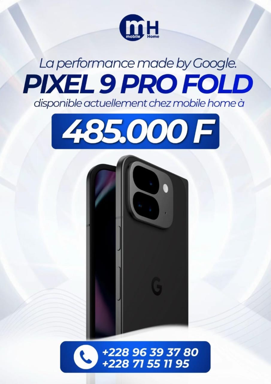 Google Pixel 9 Pro Fold — promotion Mobile Home Togo 228