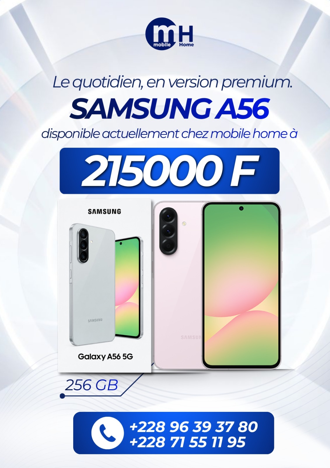 Samsung SAMSUNG  A56 — promotion Mobile Home Togo 228